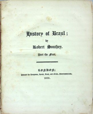 History of Brazil: Part the First cover