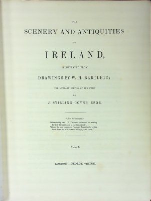 The Scenery and Antiquities of Ireland. Vol. 1 cover