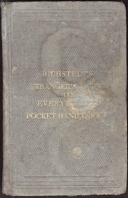 The Stranger's Guide-Book to Washington City, and Everybody's Pocket Handy-Book cover