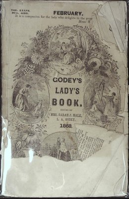 Godey's Lady's Book, Vol. 76, no. 452 (February 1868) cover