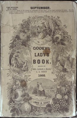 Godey's Lady's Book, Vol. 77, no. 459 (September 1868) cover