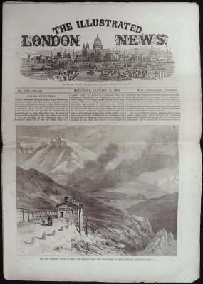 Illustrated London News, No. 1521, Vol. LIV (Saturday, January 16, 1869) cover