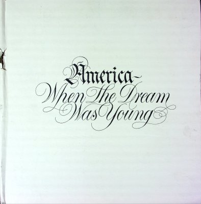 America- When the Dream Was Young cover