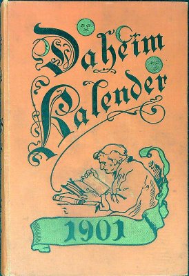 Daheim-Kalender für das Deutsche Reich auf das Gemeinjahr 1901