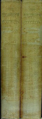 The Decameron of Giovanni Boccaccio cover