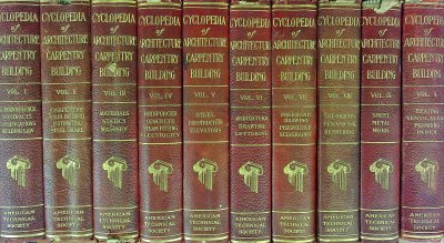 Cyclopedia of Architecture, Carpentry and Building 10 Vol Set cover