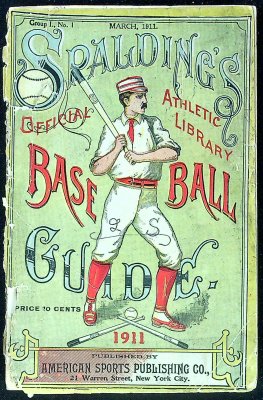 Spalding's Official Base Ball Guide 1911 cover