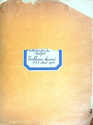 Catalogue des tableaux anciens des Ecoles primitives et de la Renaissance cover