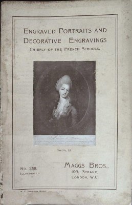 Engraved Portraits and Decorative Engravings cover