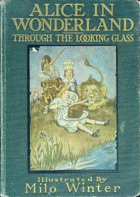 Alice in Wonderland and Through the Looking Glass cover