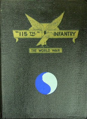 115th Infantry U.S.A. In the World War cover