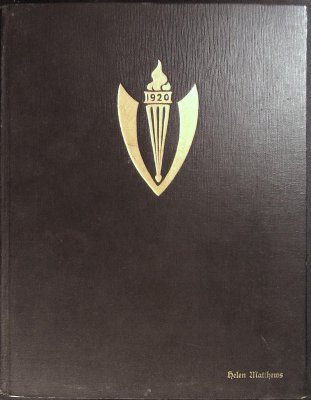 The 1920 Vassarion Vol. 32 cover