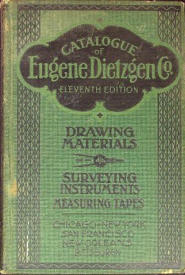 Catalogue of Eugene Dietzgen Co., Eleventh Edition cover