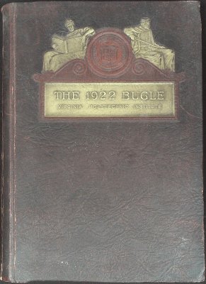 The 1922 Bugle (Volume XXVIII) cover
