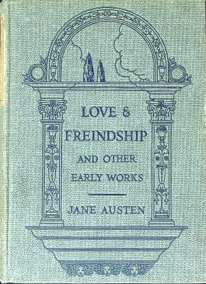 Love and freindship, cover