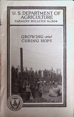 Growing and Curing Hops cover