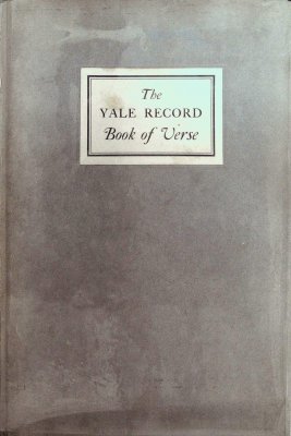 The Yale Record Book of Verse 1872-1922 cover