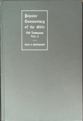 Popular Commentary of the Bible: The Old Testament. 2 volume set cover