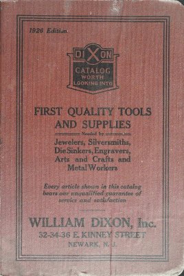 William Dixon, Inc. 1926 Catalog