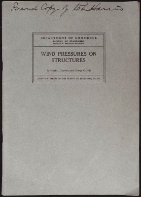 Wind Pressures on Structures cover