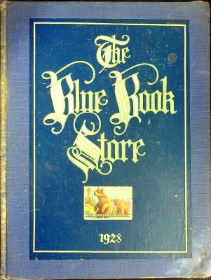 The Blue Book Store 1928 cover