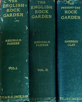 The English Rock Garden Vols 1 and 2 and supplementary volume: The Present-Day Rock Garden (3 Vol Set) cover