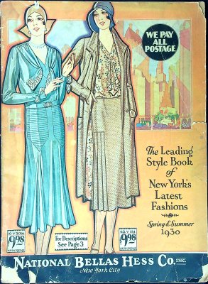 The Leading Style Book of New York's Latest Fashions, Spring & Summer 1930 cover