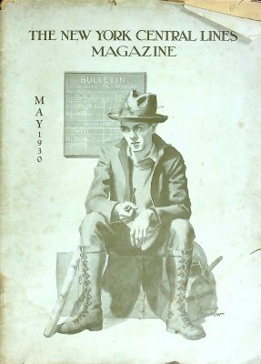 The New York Central Lines Magazine, Volume XI, No. 2, May 1930 cover