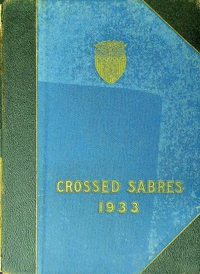 Crossed Sabres, 1933 cover