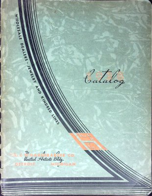 The C. W. Harshbarger Co. 1938 Catalog cover