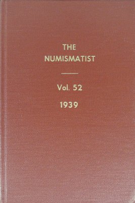 The Numismatist Vol 52 1939 cover