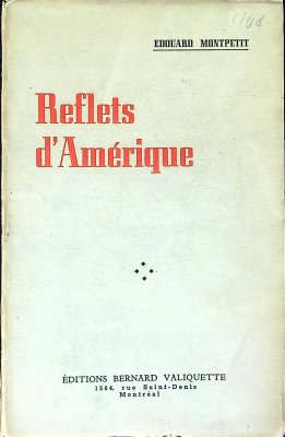 Reflets d'Amerique cover