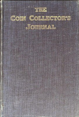 The Coin Collector's Journal Vol 8 Jan.-Dec. 1941 cover