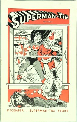 Superman-Tim, December 1943 cover