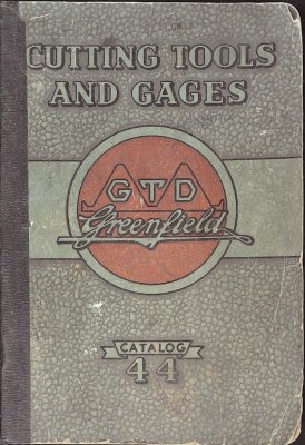 Cutting Tools and Gages: Catalog No. 44 cover