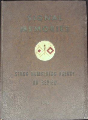 Signal Memories: Stock Numbering Agency on Review cover