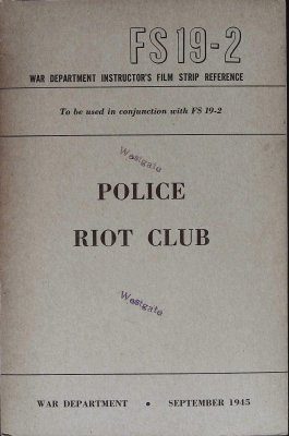 Police Riot Club cover