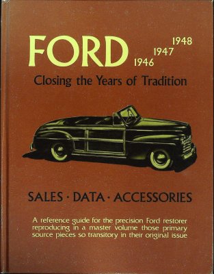 Ford Passenger Car Sales Handbook 1946 cover