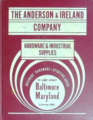 The Anderson & Ireland Company General Catalog No. 5 cover