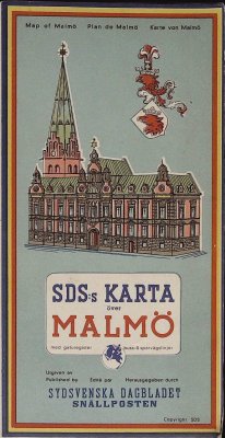 Map of Malmo cover