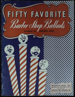 Fifty Favorite Barber Shop Ballads cover