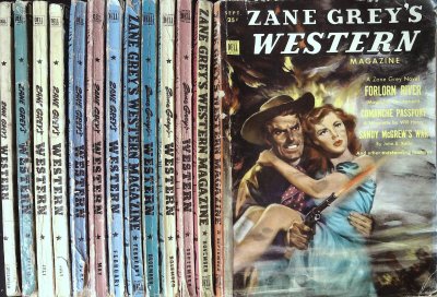 Zane Grey's Western 1951-1953 (Lot of 13) cover