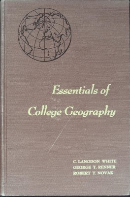 Essentials of College Geography cover