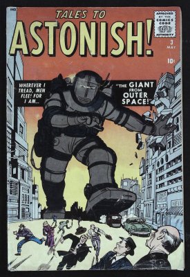 Tales to Astonish; Vol. 1 No. 3, May 1959 cover