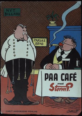 Paa Café med Storm P.: Muntre tegninger cover