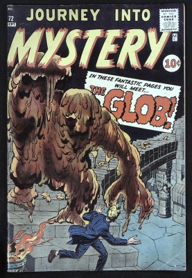 Journey into Mystery, Vol. 1 No. 72, September 1961 cover