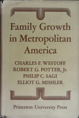Family Growth in Metropolitan America cover