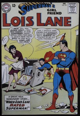 Superman's Girl Friend Lois Lane, No. 39, Feb., 1963 cover