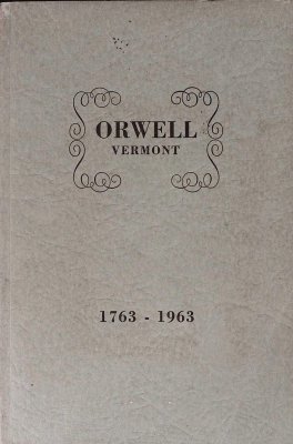 Orwell, Vermont 1763-1963 cover