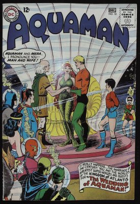 Aquaman, No. 18, November-December, 1964 cover